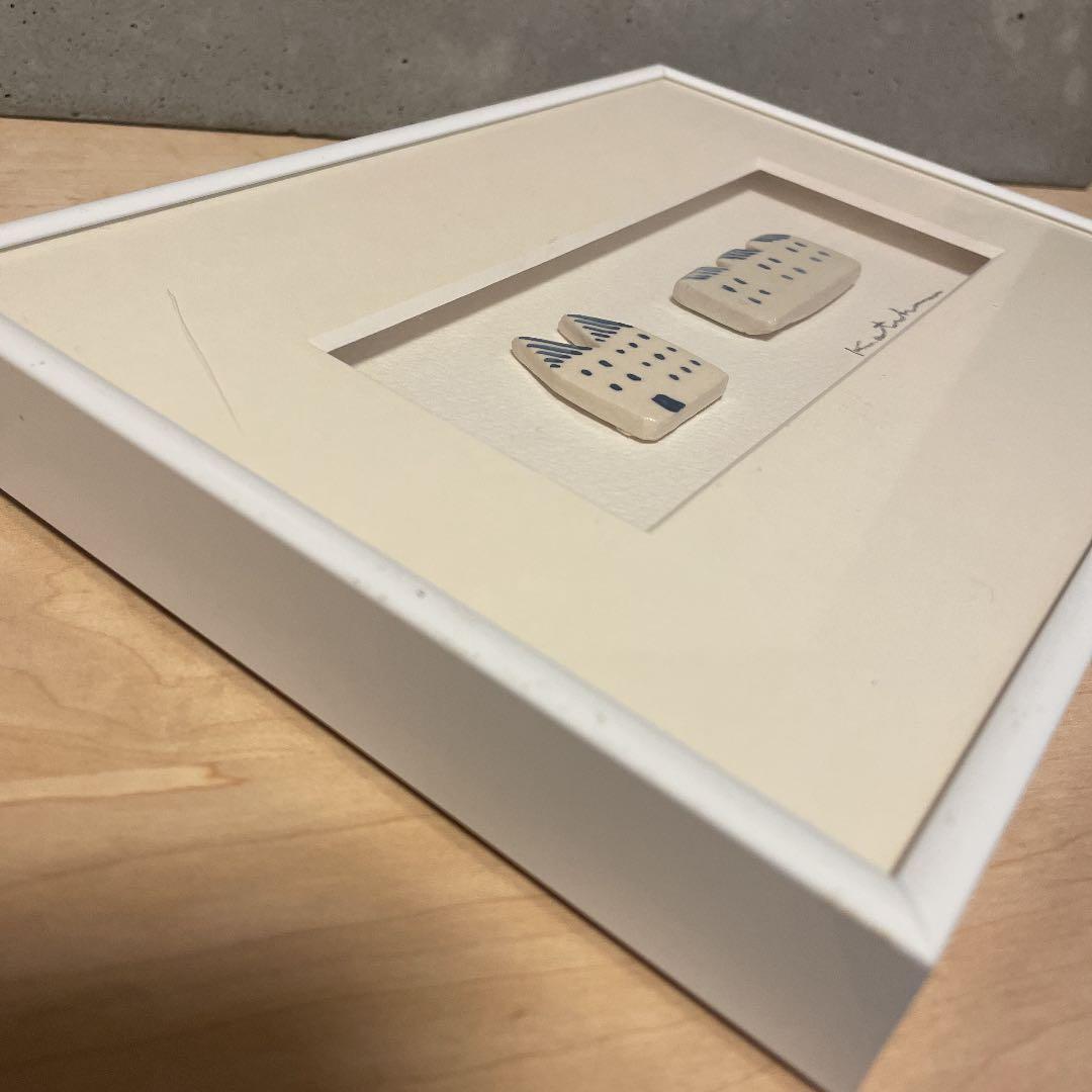 脇坂克二さん　陶板作品　元マリメッコデザイナー