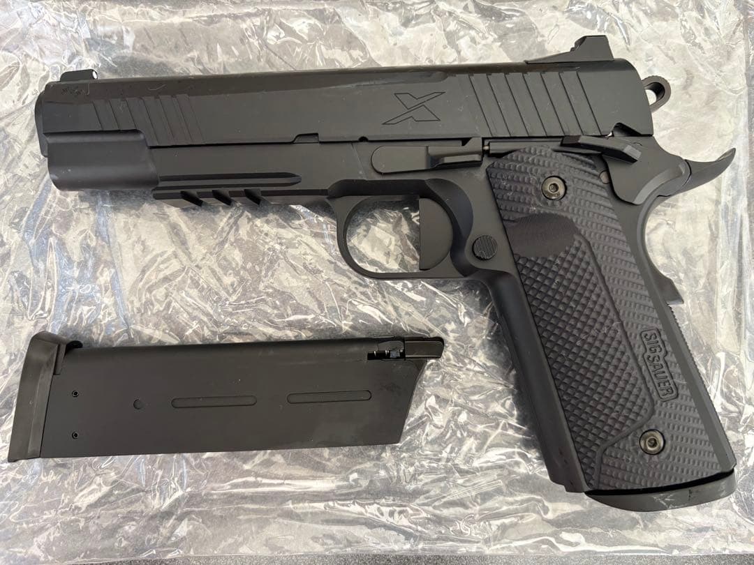 ウエスタンアームズ　SIG SAUER 1911-X FULL/G10グリップ付