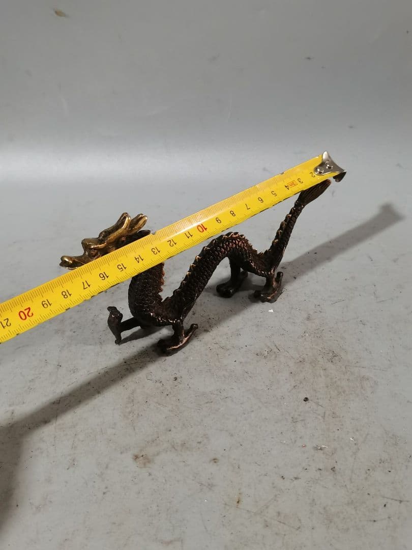 銅器 龍 書道具 文房具 装飾品 工芸品 美術品 置物