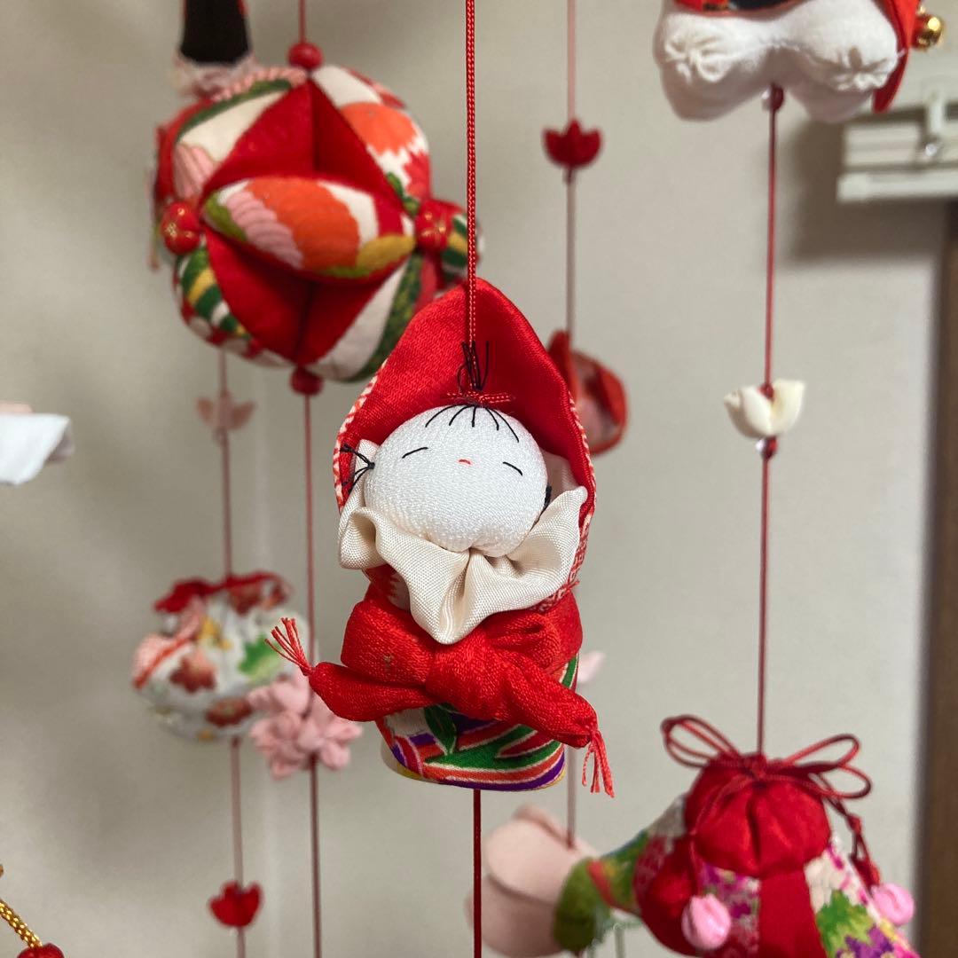 601 ハワイラブ　吊るし雛　吊るし飾り