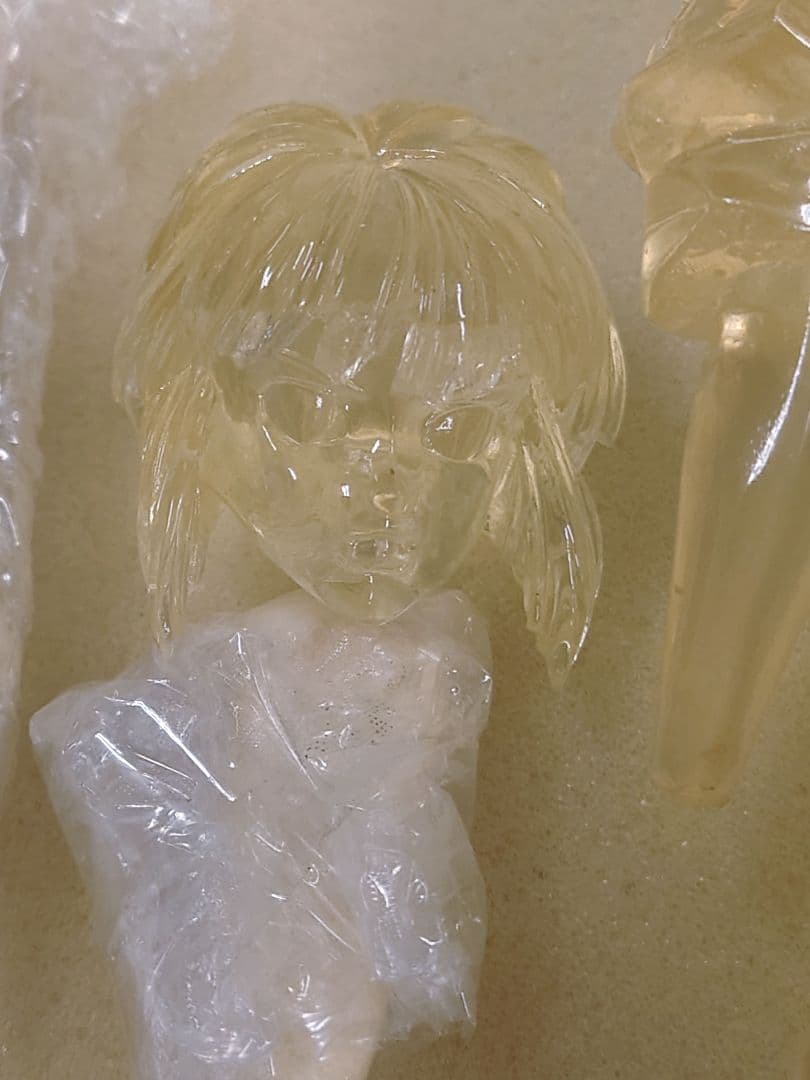 攻殻機動隊 草薙素子 1/6 ガレージキット 光学迷彩風 クリア版