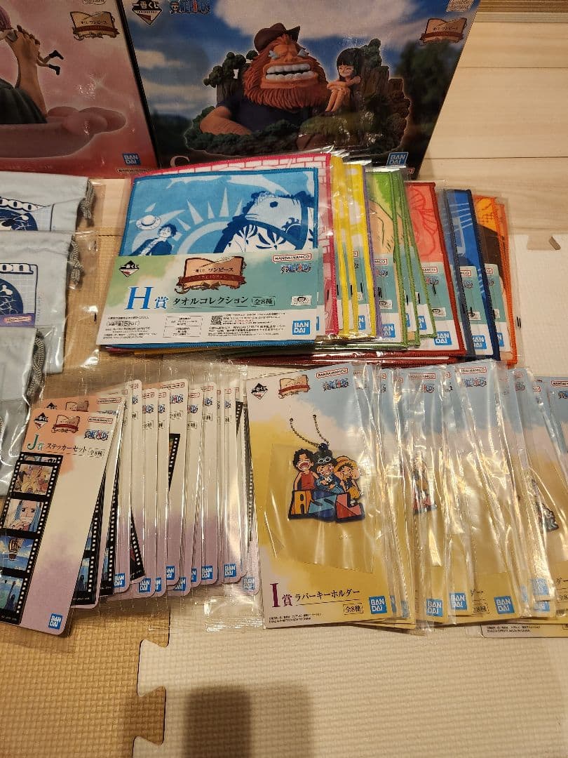 ワンピース 一番くじ ドラマティックメモリーズ A.B.C.E.F賞、他