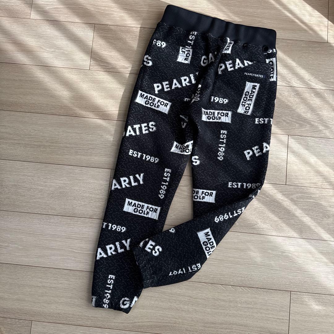 PEARLY GATESパーリーゲイツ2022年 厚手ジョガーパンツ定価3.4万