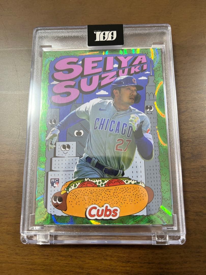 【活躍中！】鈴木誠也 Topps project 100 【世界100枚限定】