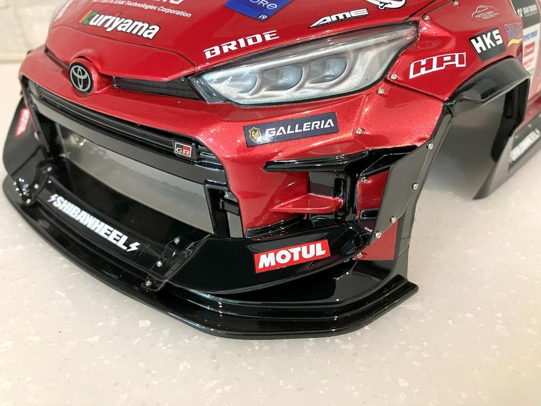 アディクション　ヤリス　ボディ　SHIBATA　RACING　TEAM