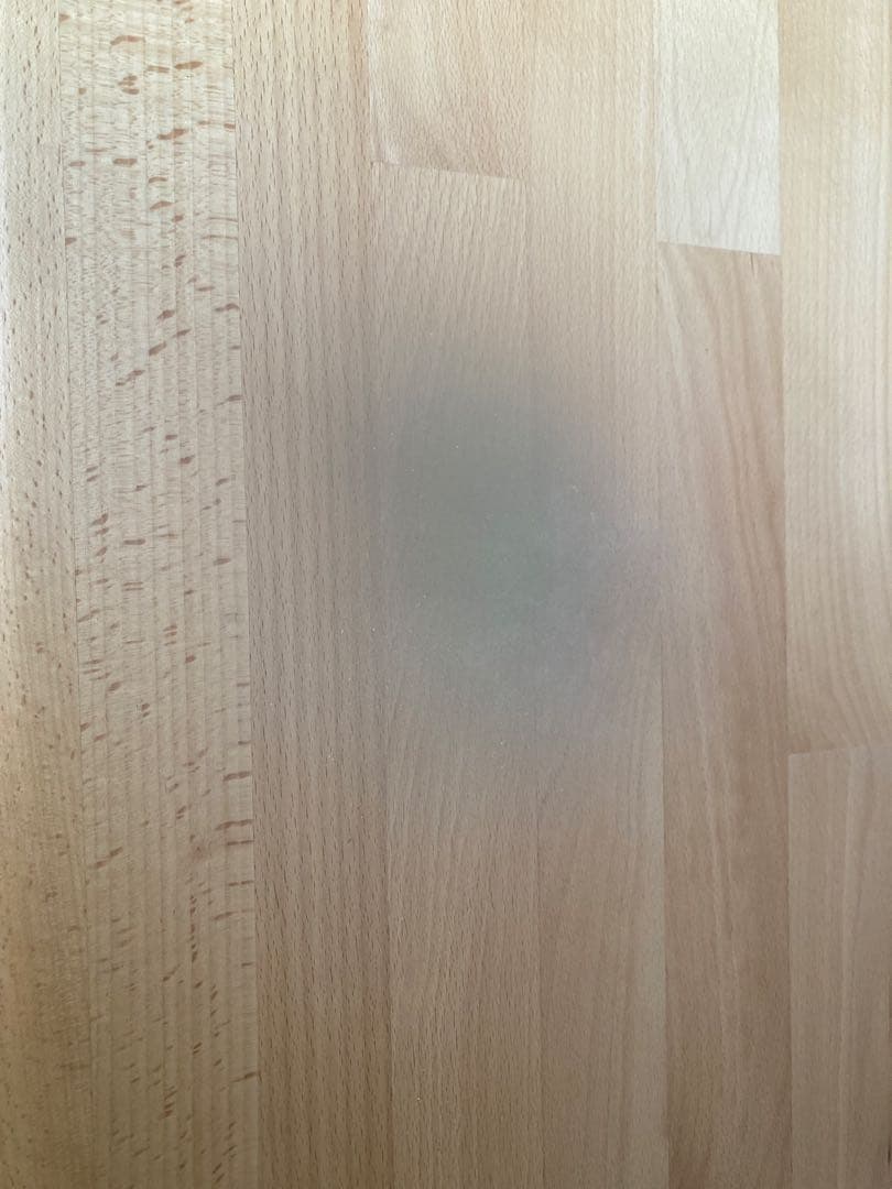 【ぎんぴー】ニトリ　無垢材 長方形ダイニングテーブル 4人用