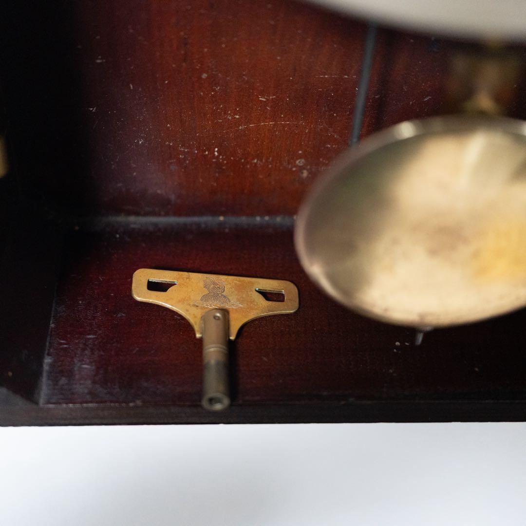 SATO CLOCK 佐藤時計　振り子時計　昭和レトロ　オーバーホール済　動作品