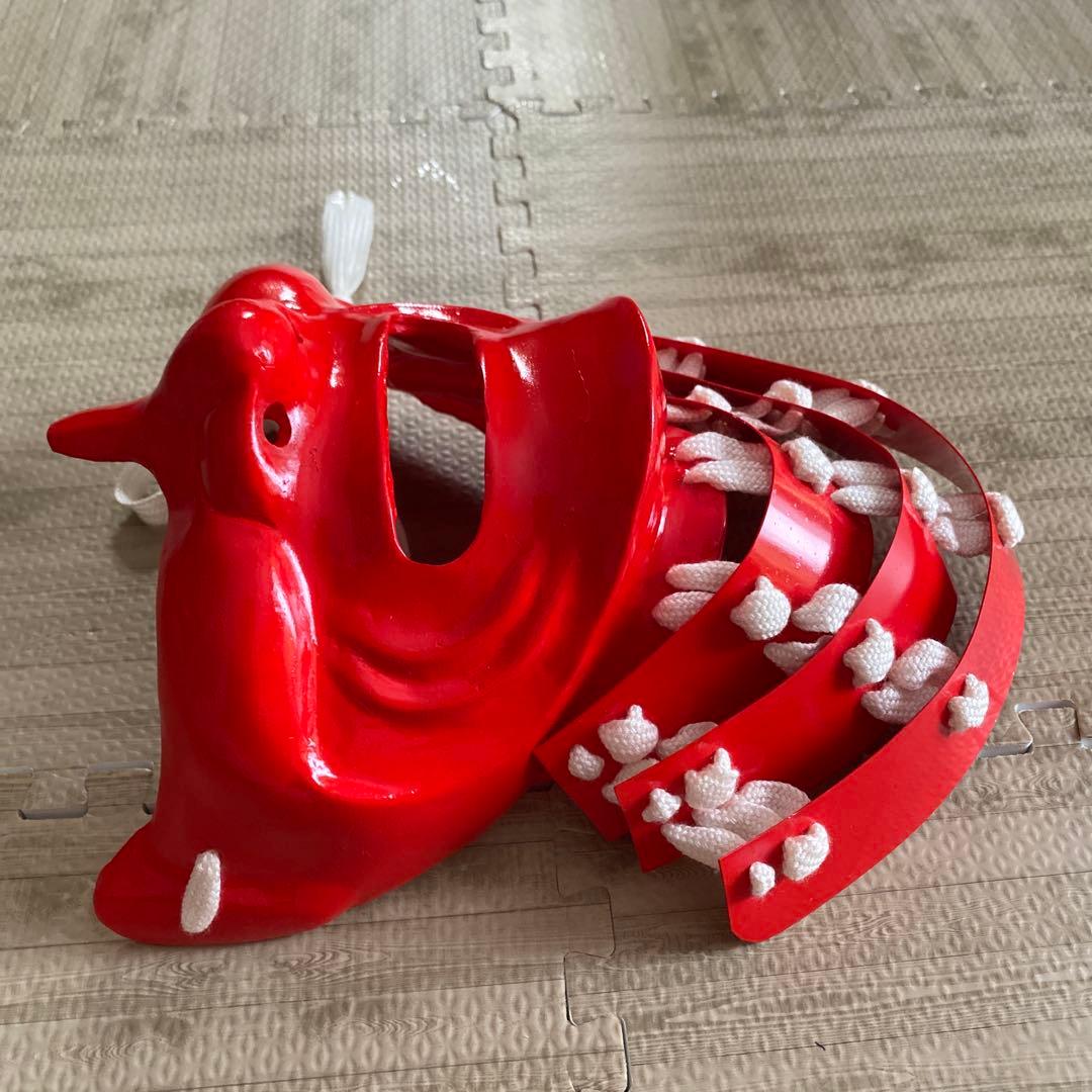 【着用可能】手作り　武具　鎧兜　甲冑　等身大　半頬　面頬　mempo 兜