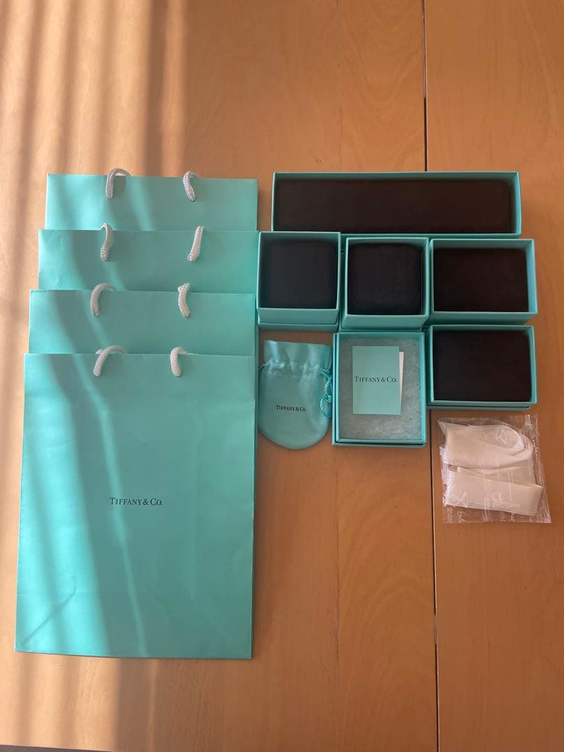 Tiffany & Co. ショップ袋・ボックスセット13点