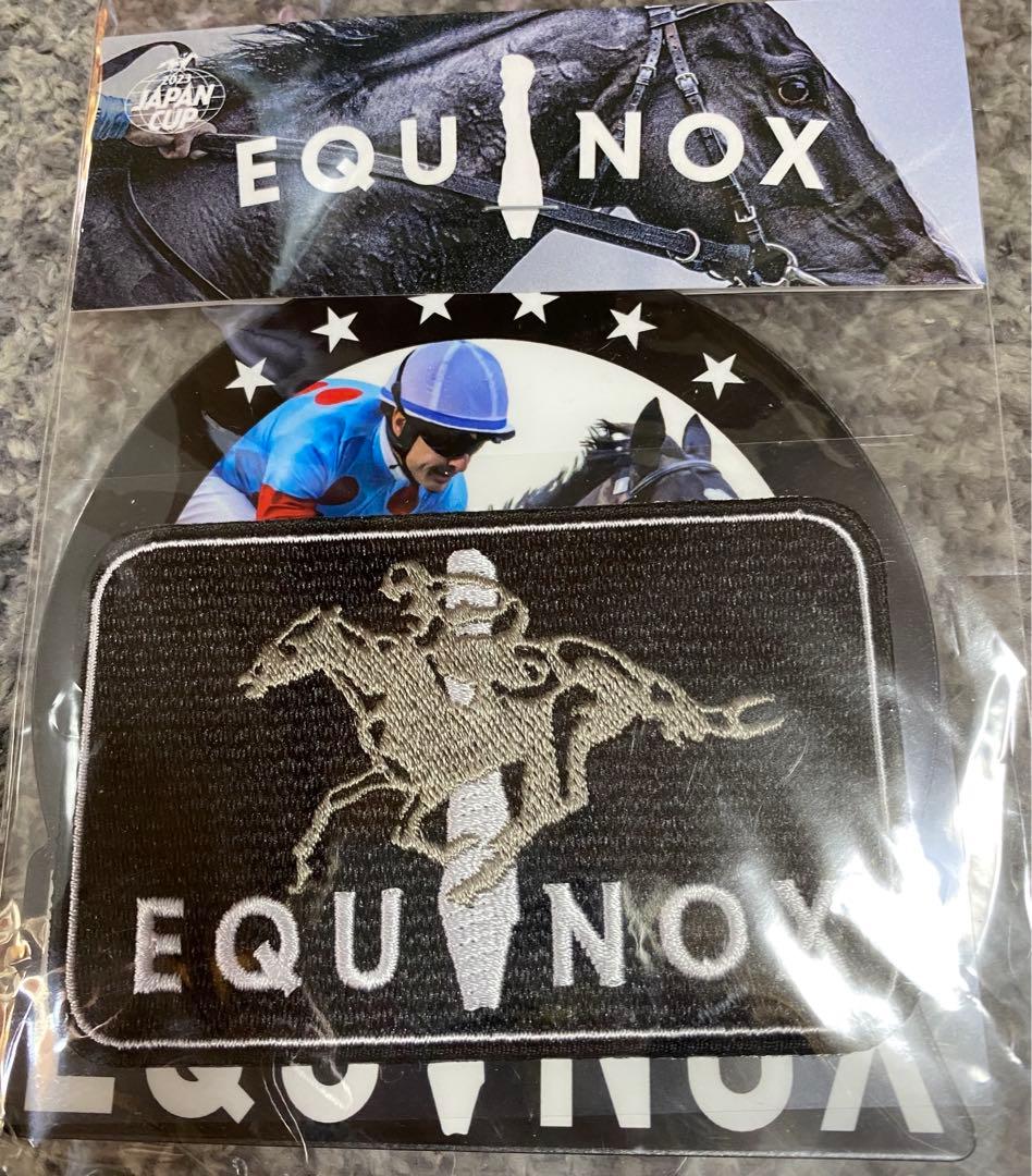 イクイノックス マグネットシール&刺繍ワッペン