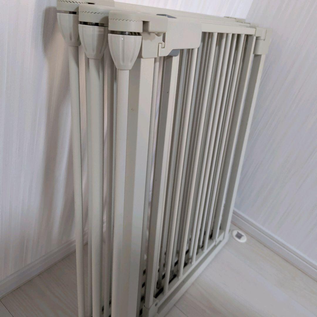 DOG SAFE6 犬用折りたたみ式ケージ ライトグレージュ