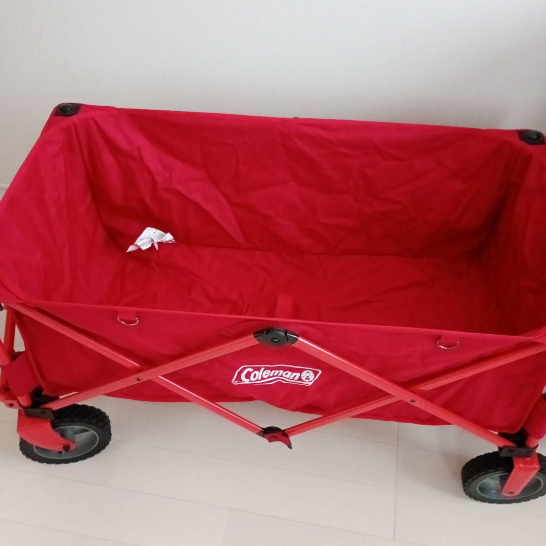 Coleman コールマン キャリーワゴン レッド　1回使用　室内保管