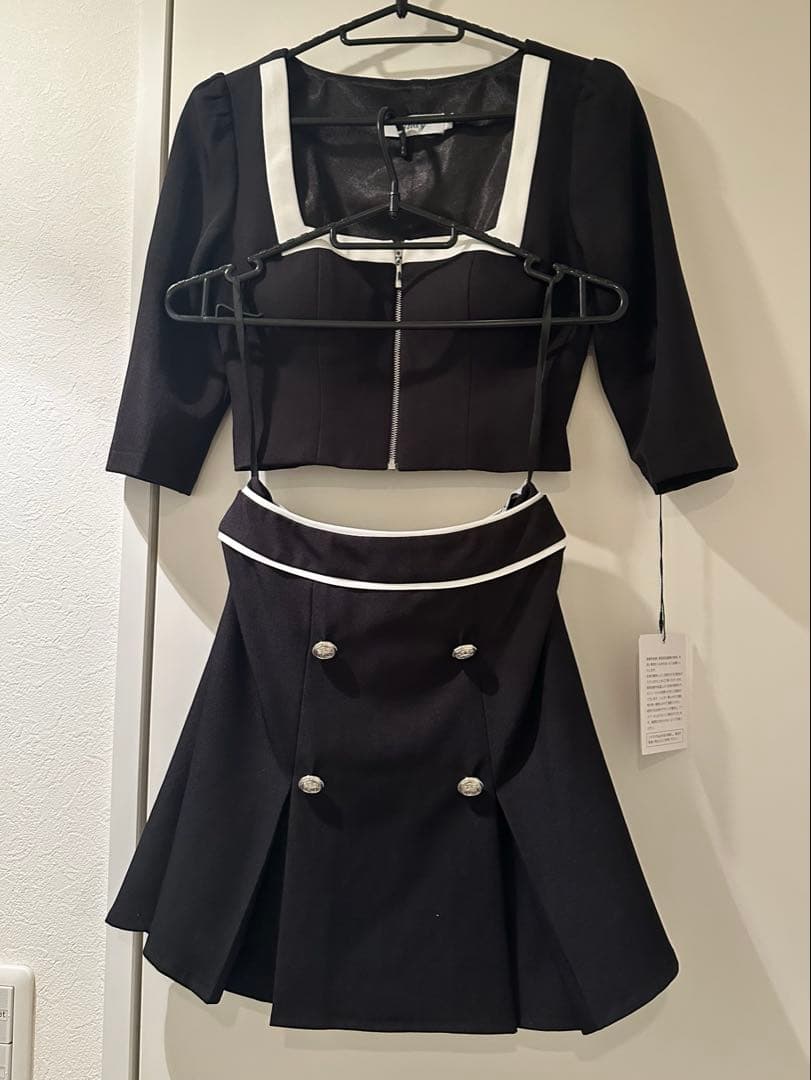 andy セットアップ　袖あり　ドレス　ワンピース