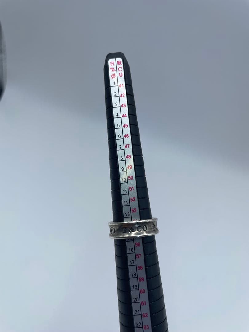 TIFFANY ティファニー ナローリング 指輪 シルバー925 14号