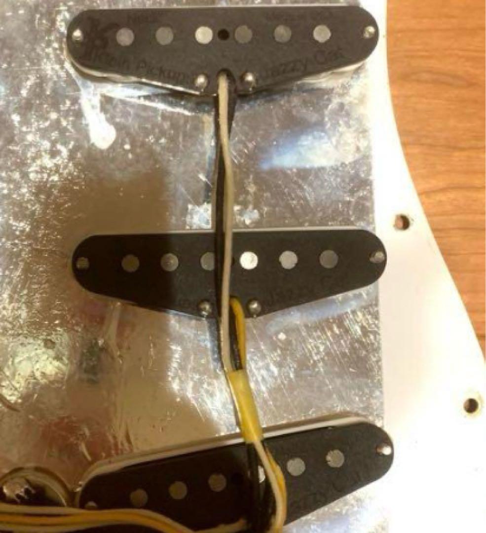 ギター FenderJapan ST62-70TX pick up jazzy cat