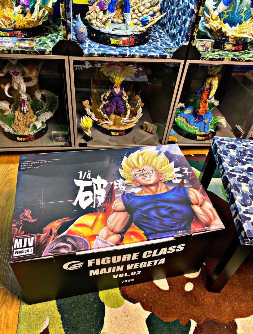 ドラゴンボール ベジータ 彫刻フィギュア ガレージキット 1/4