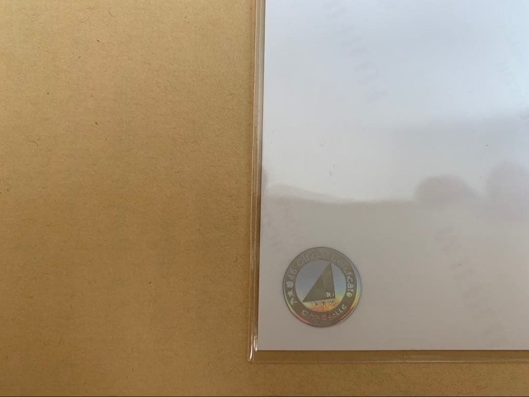 乃木坂46 筒井あやめ 車道側　サイン入り生写真