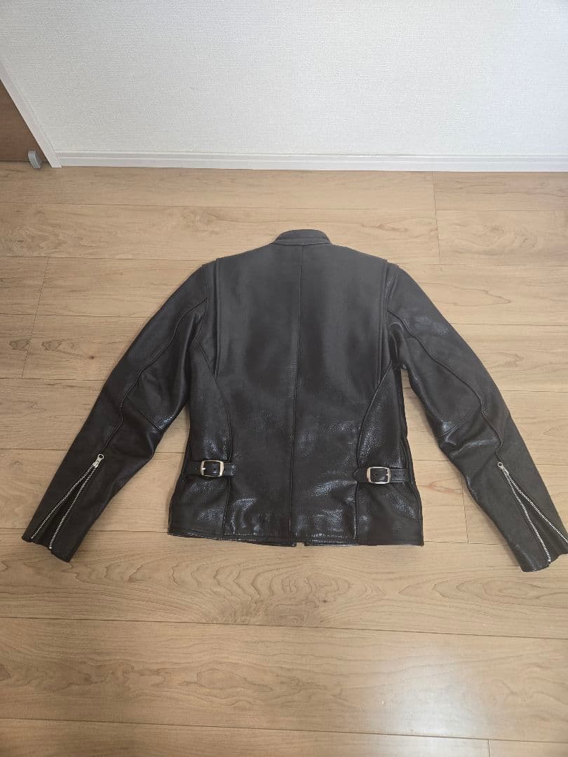 【美品】VANSON タイプB ライナー付 シングルライダース 38　値下げ中