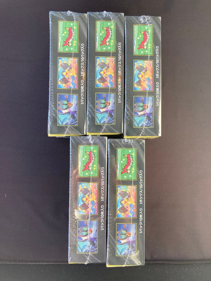 新品未開封　ポケモンカード MEGAドリームex シュリンク付き　5BOX