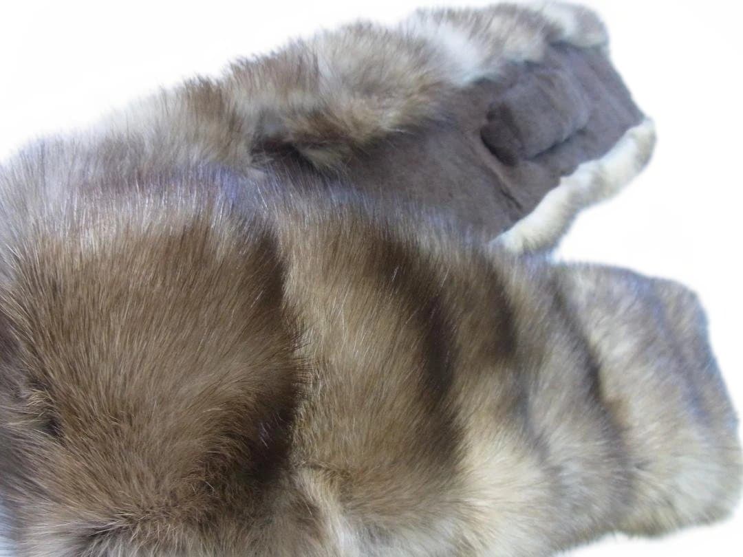 ゆきだるま◆新品◆ロシアンセーブルマフラー