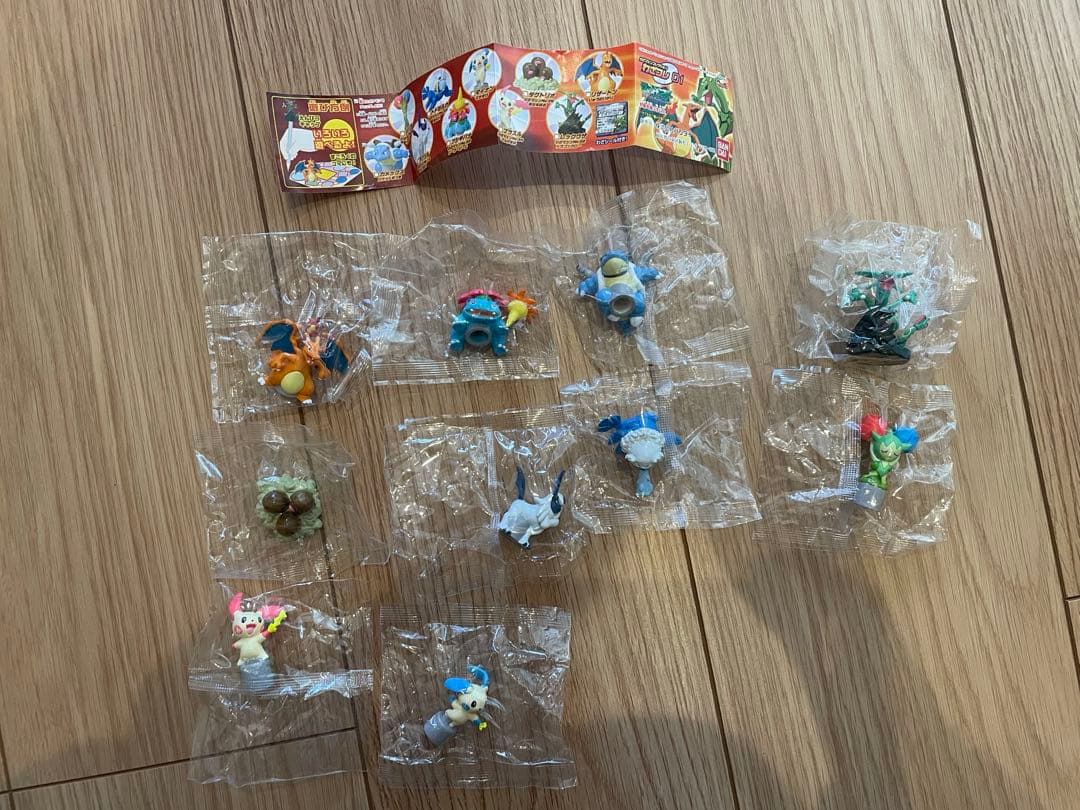 ポケットモンスター　ポケモン　フィギュア　10体セット　わざコレ01コンプリート