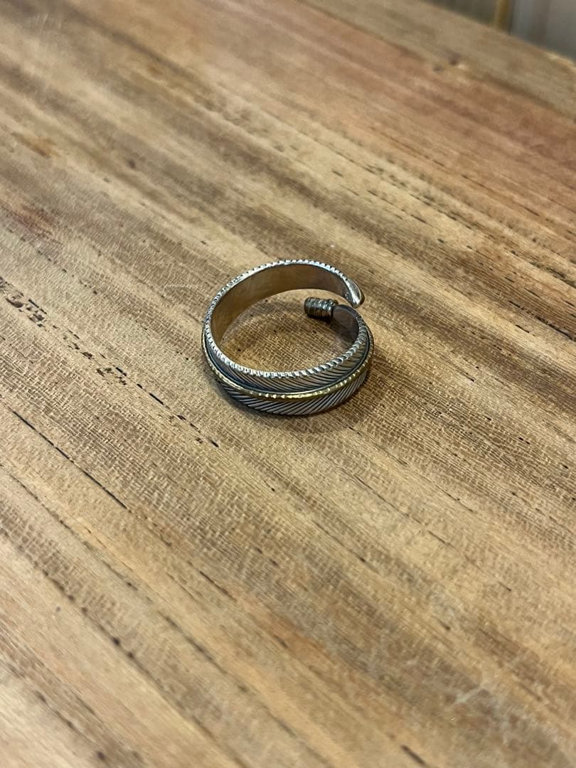 2*4様 H.MACE ナバホ フェザーリング　インディアンジュエリー　ster