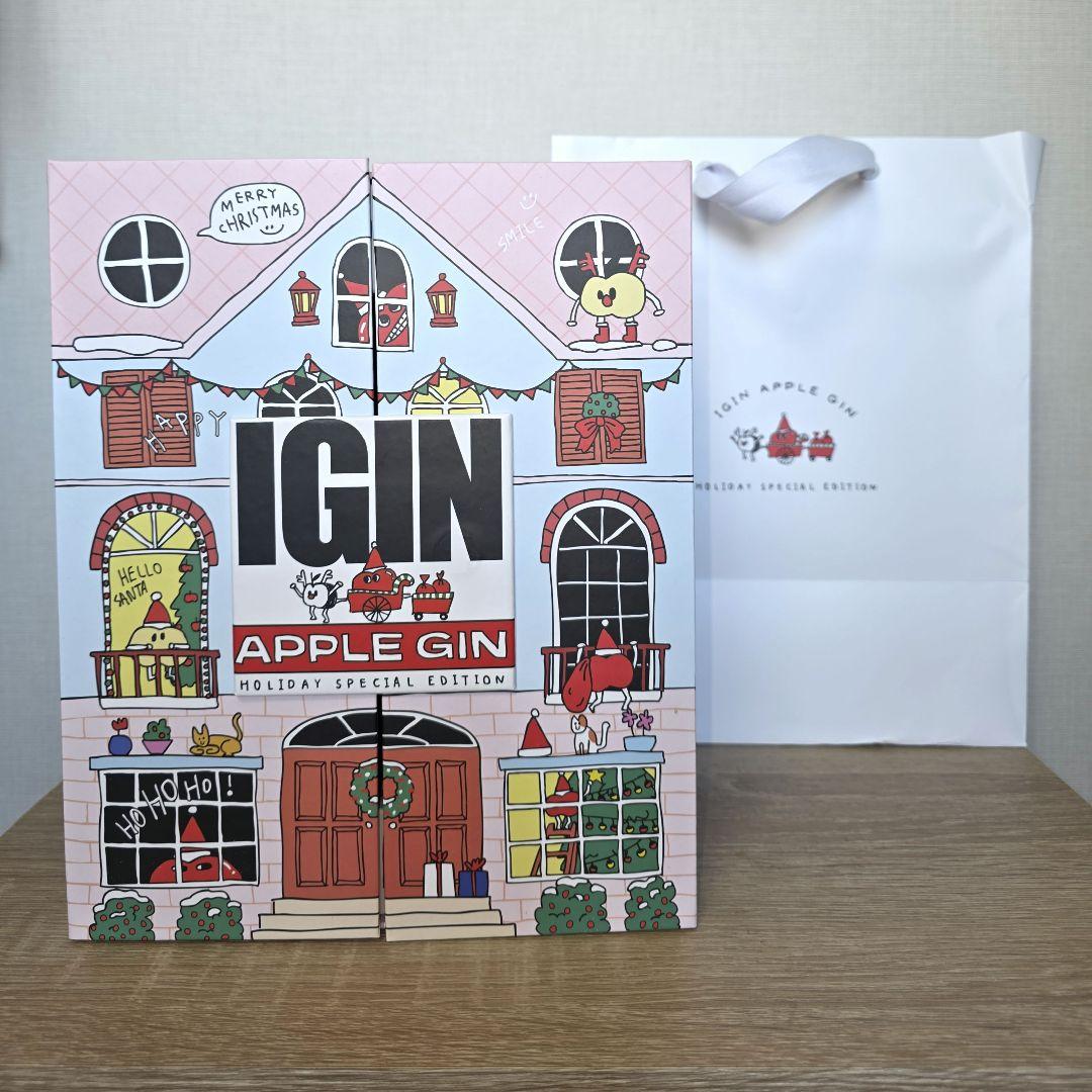 IGIN APPLE GIN ホリデースペシャルEdition BOX ピンク