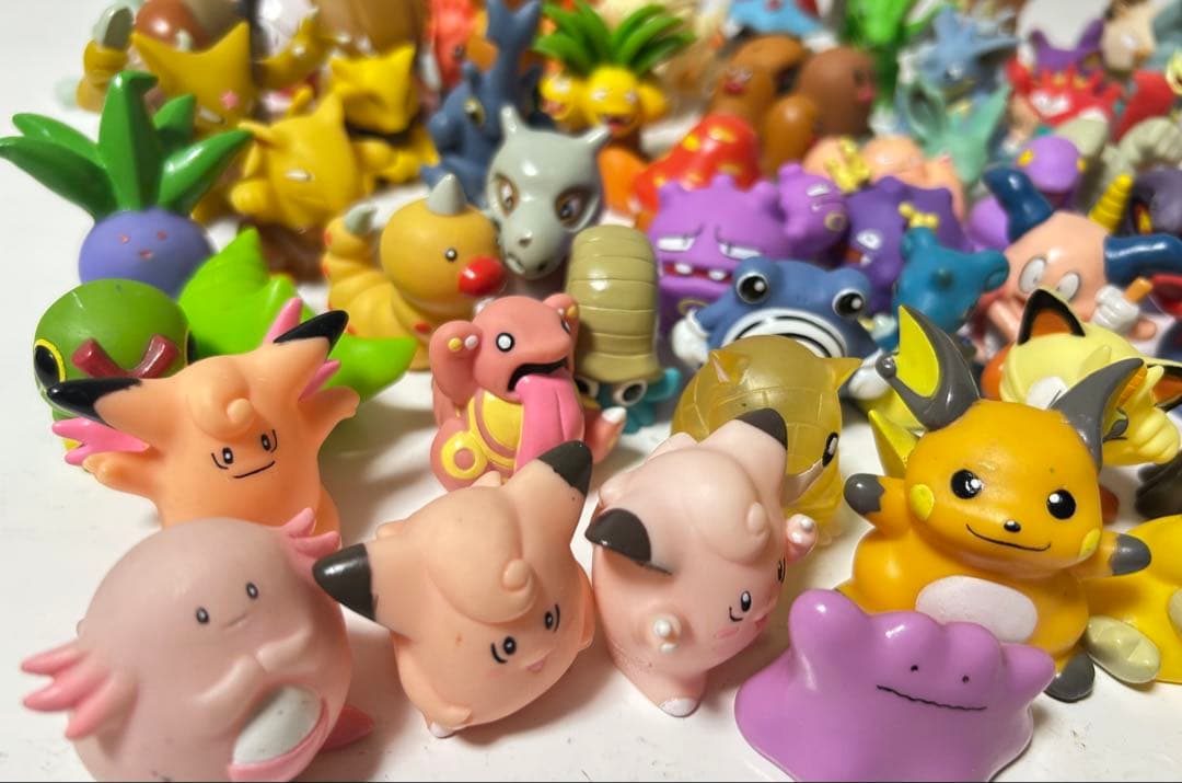 ポケモンキッズ 第1世代 初代 ポケモン 指人形 71体セット ソフビ