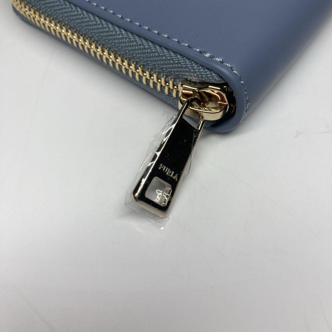 【新品・未使用】FURLA フルラ 二つ折り 財布 リボン付 レディース
