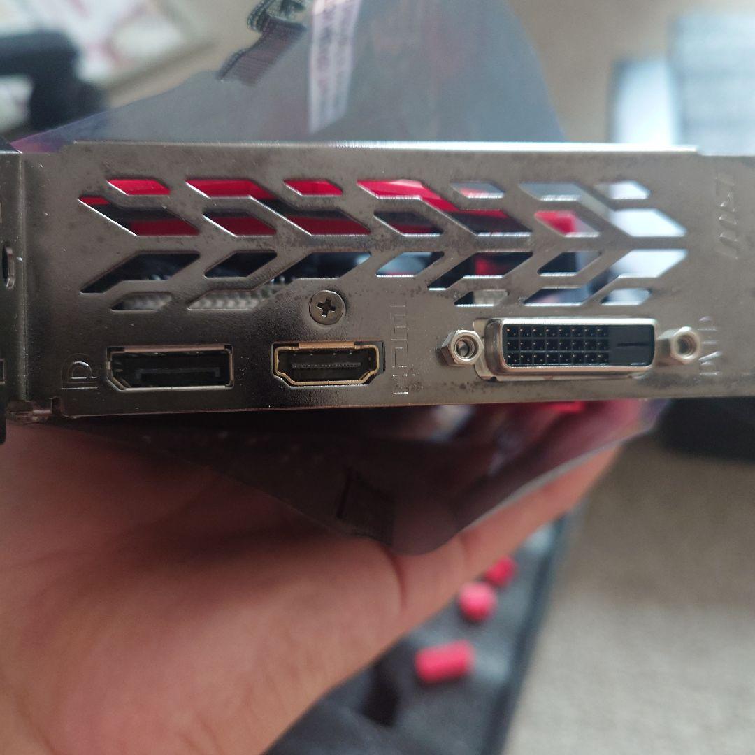 k*y様 MSI Gaming X GTX 1050 Ti 本体