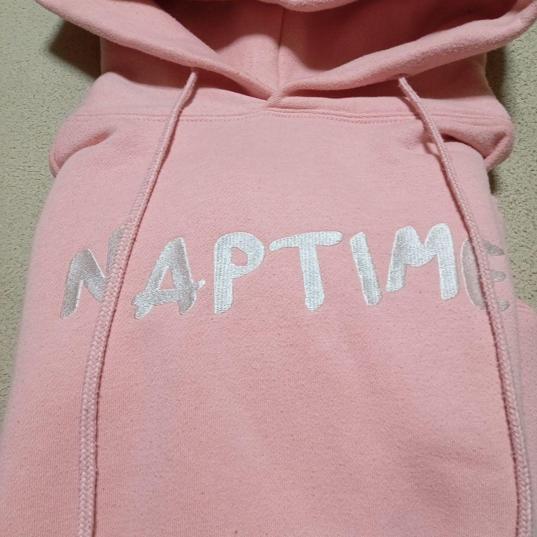 ナップタイム 　naptime. Nissy 西島隆弘　パーカー　ピンク