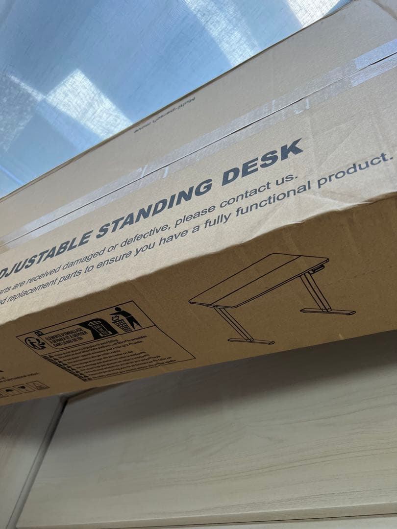 ❤️電動昇降デスク❤️ 高さ調整72-118cm 上下昇降デスク　120×60