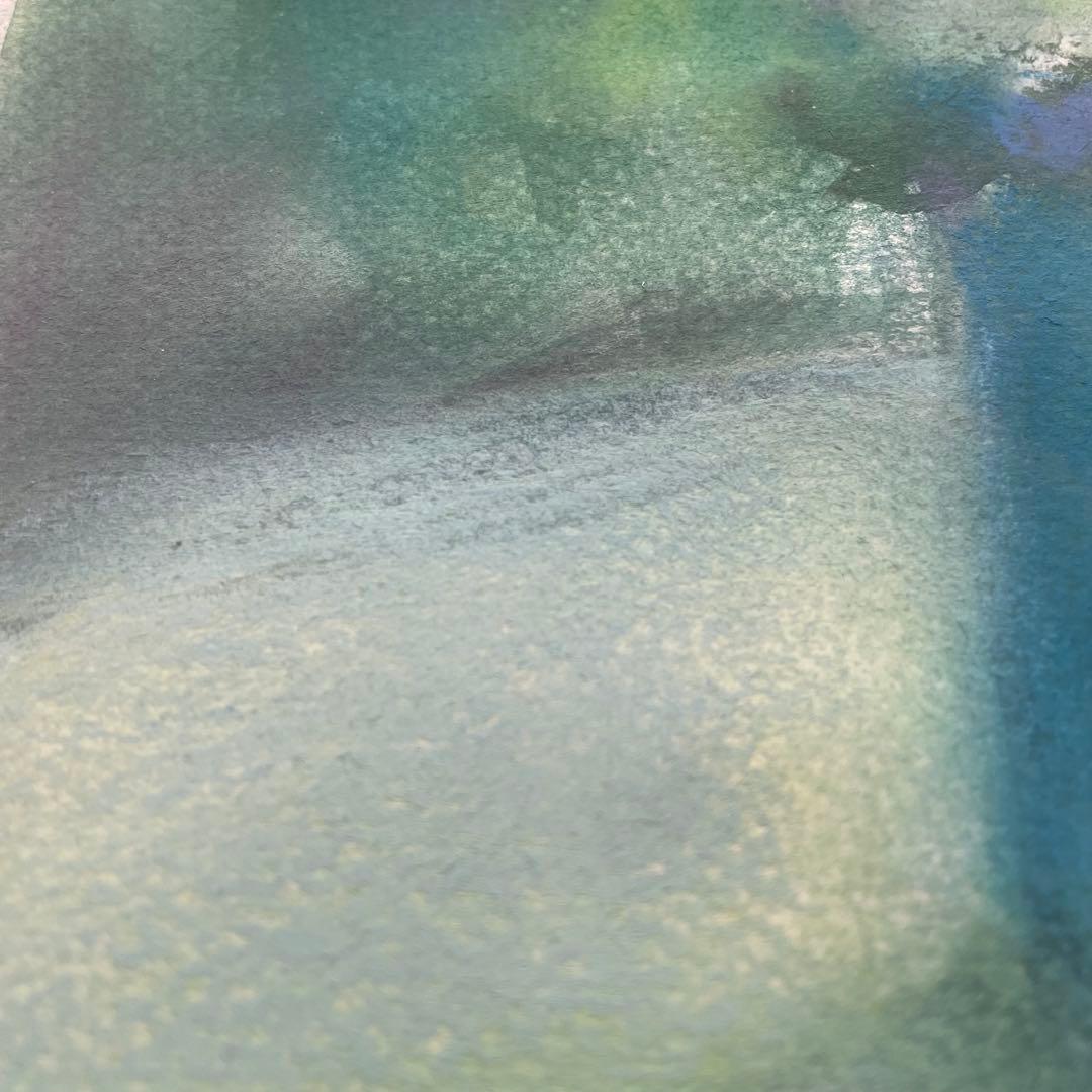 パステル画/色褪せない花束の贈り物/癒し/ヒーリング/パワースポット/ビバーナム