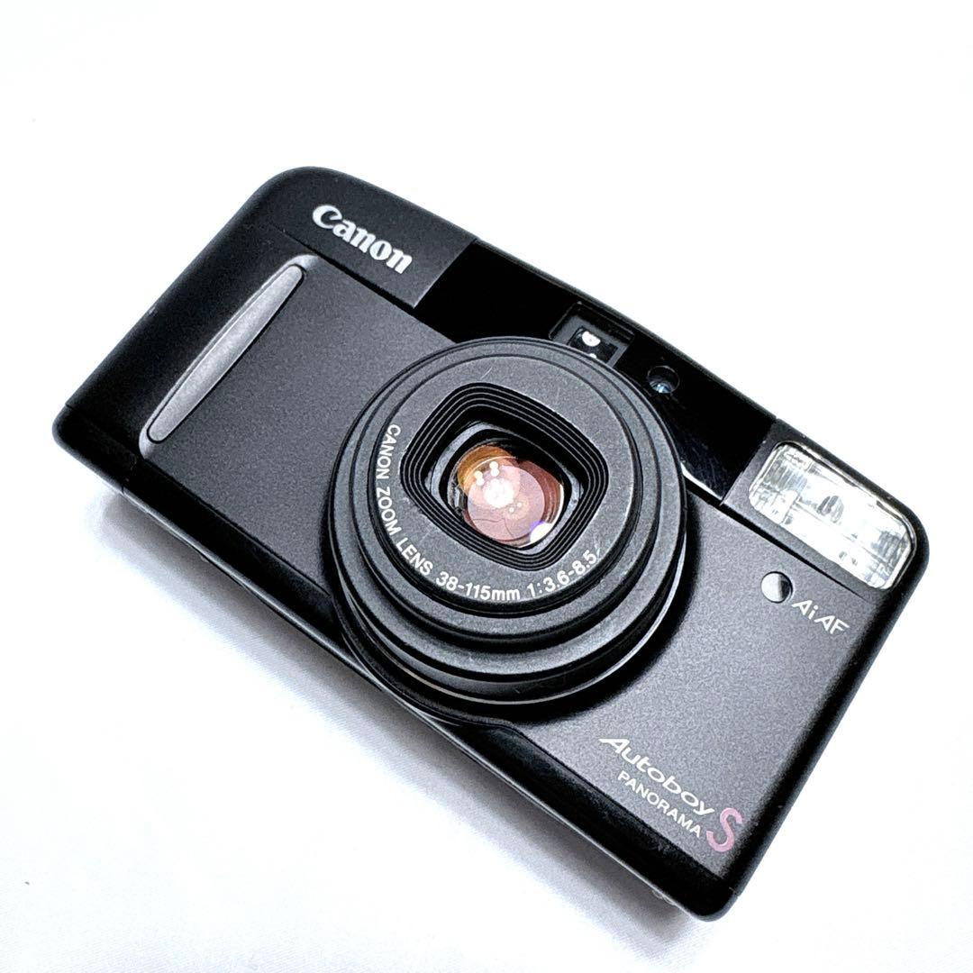 Canon Autoboy S PANORAMA ブラック フィルムカメラ