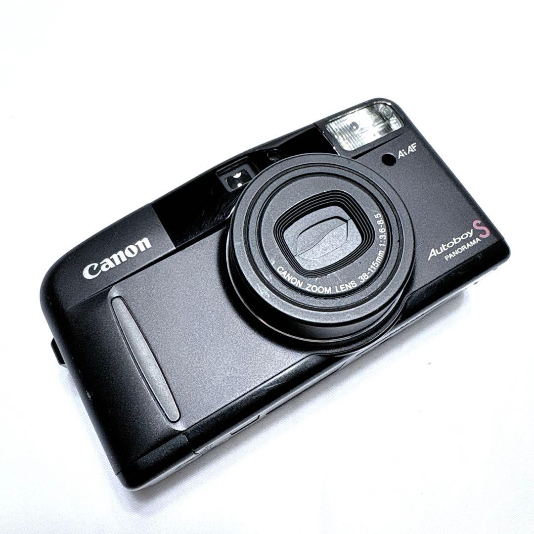 Canon Autoboy S PANORAMA ブラック フィルムカメラ