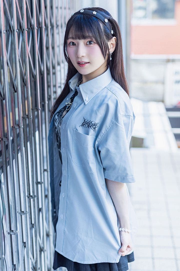 青木陽菜×Am10:24×GEKIROCK CLOTHING シャツ　XL