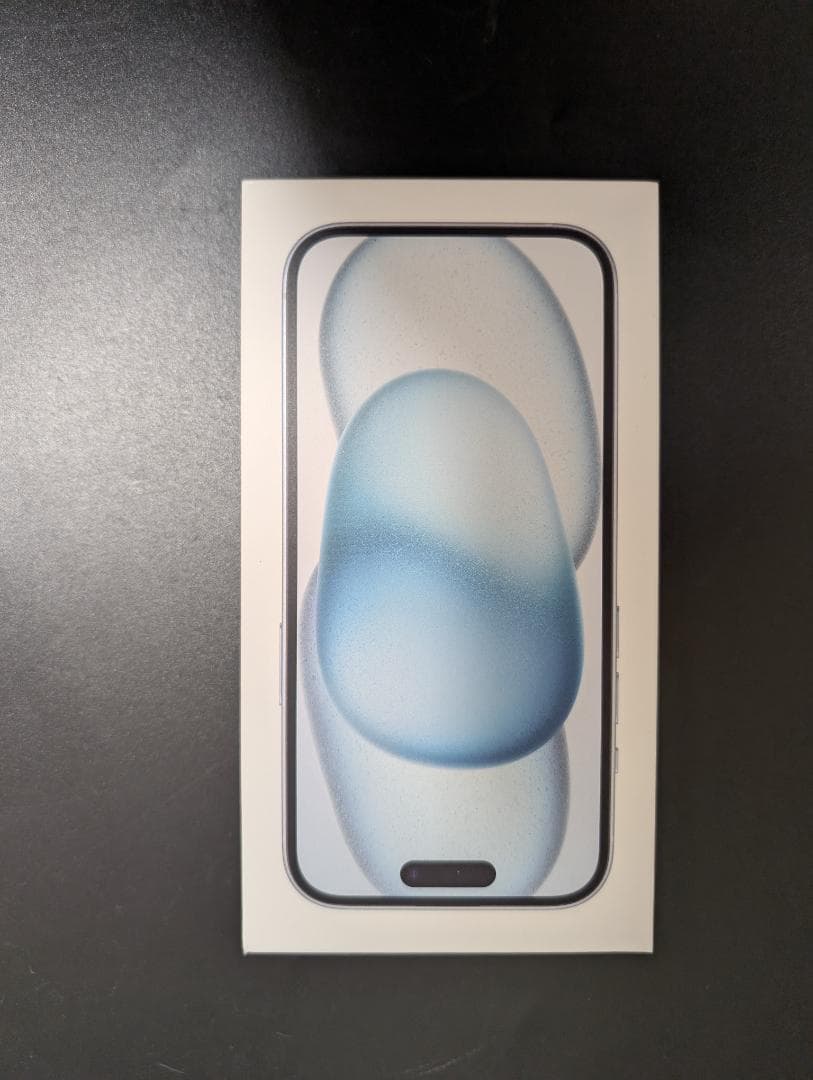新品 未開封 iphone 15 128gb ブルー 本体 simフリー
