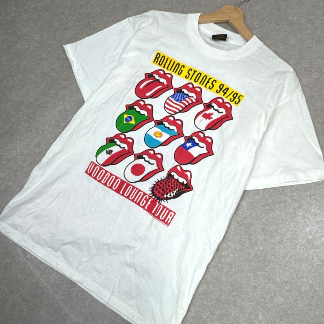 希少 90s ROLLING STONES ヴィンテージ バンドTシャツ 当時物