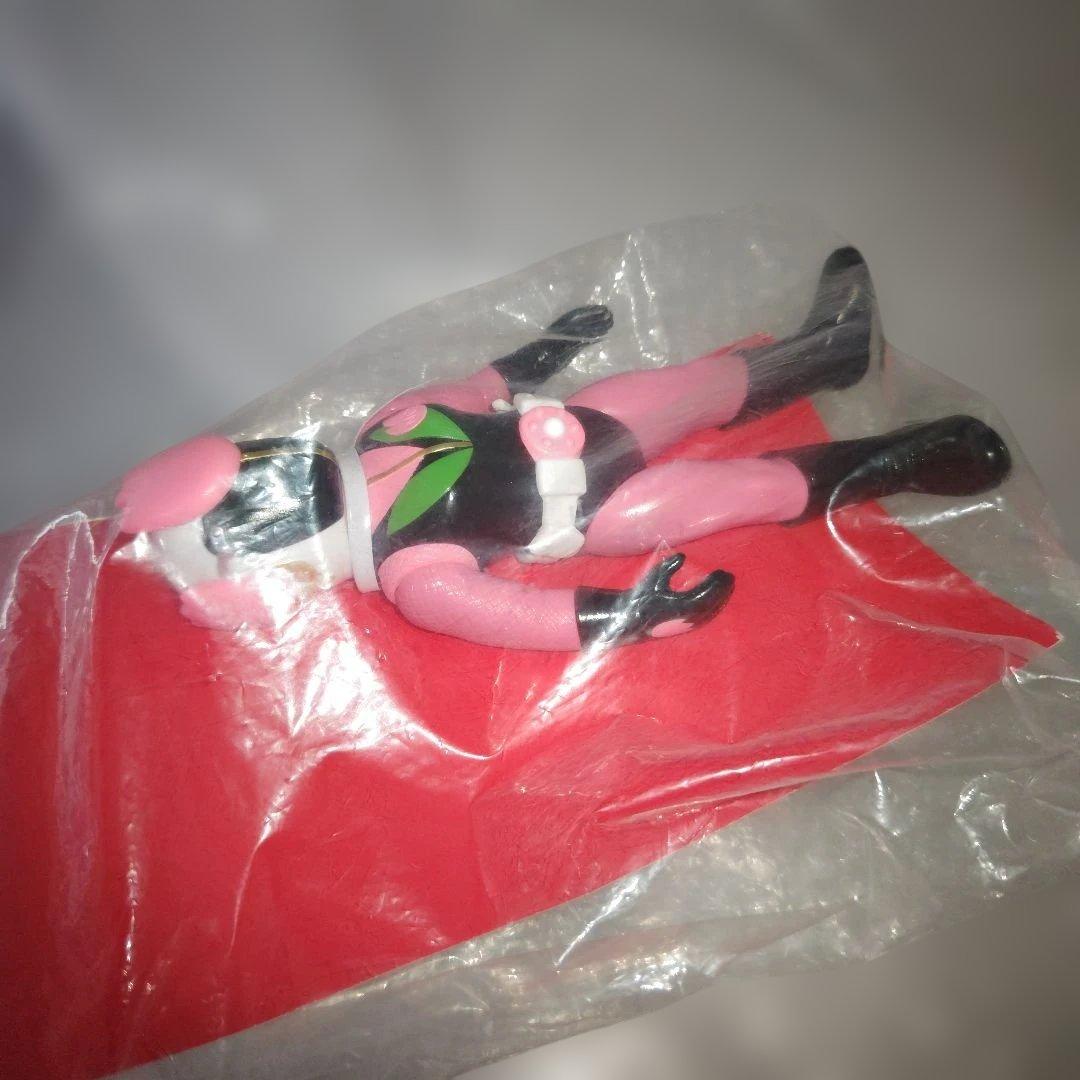 東映レトロソフビコレクション　忍者キャプター　花忍　未開封　現状品