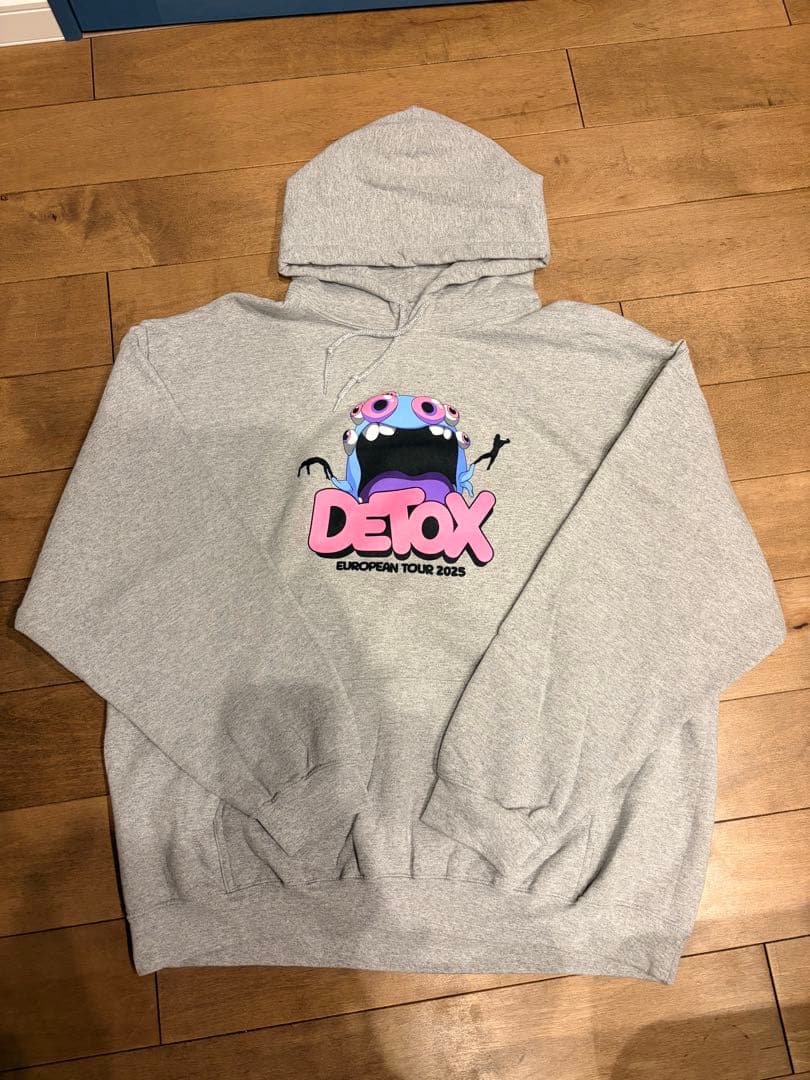 ワンオクロックDETOX EUROPEAN TOUR 2025 パーカー 2XL