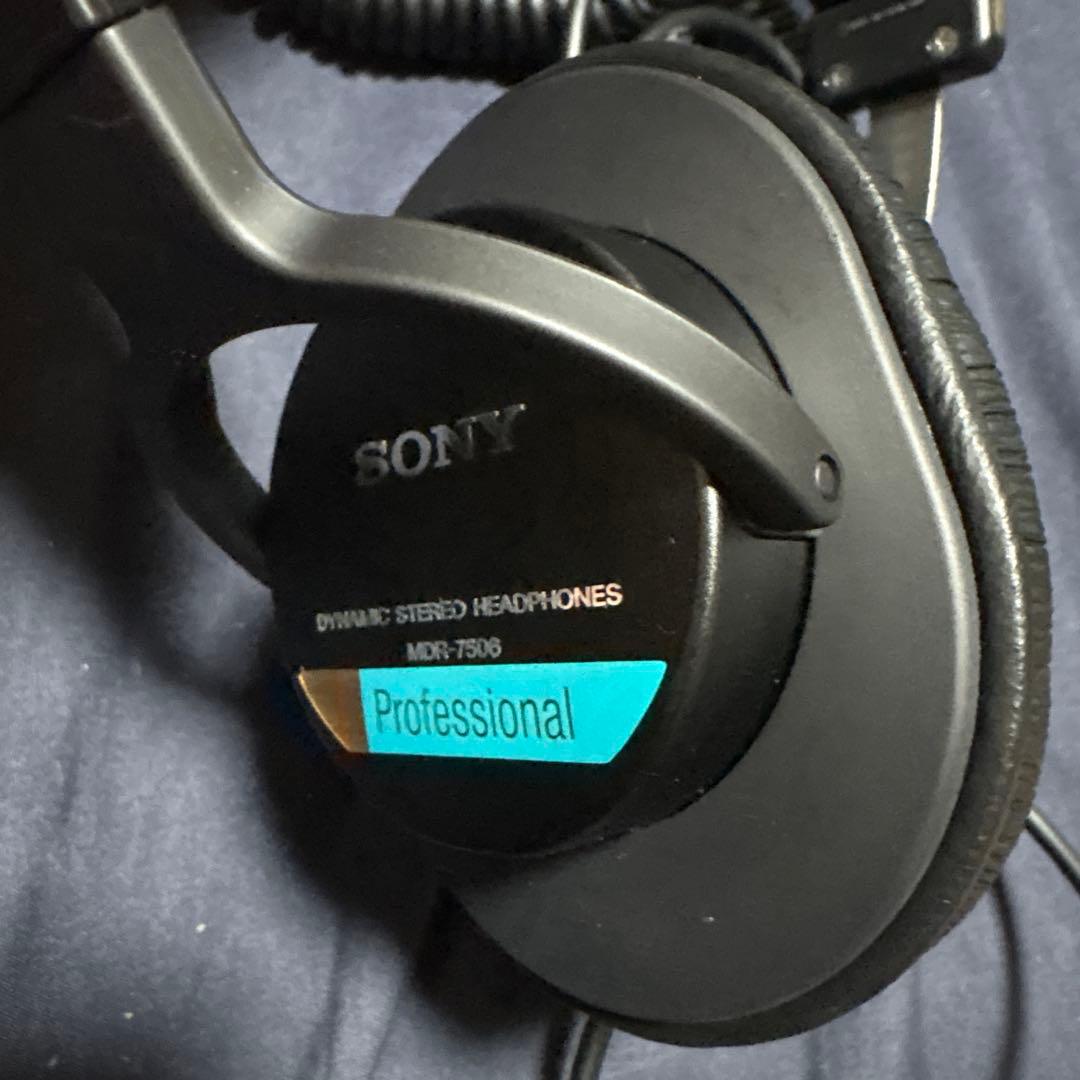 SONY MDR-7506 スタジオモニター ヘッドフォン