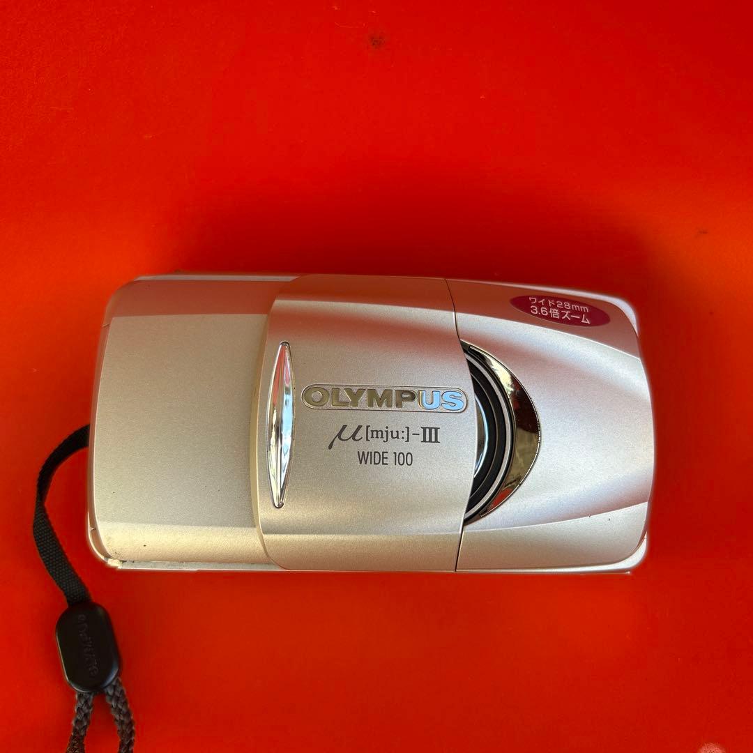 OLYMPUS μ (mju) III WIDE 100 動作未確認