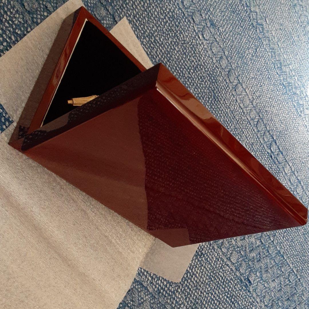 古いオマーン現地製サルタン刀剣/ミニチュア925銀製武具/木箱入中近東民芸細工