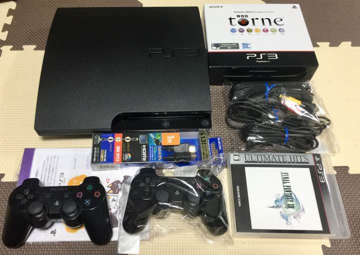 PS3 本体 160GB トルネ コントローラー2個 セット