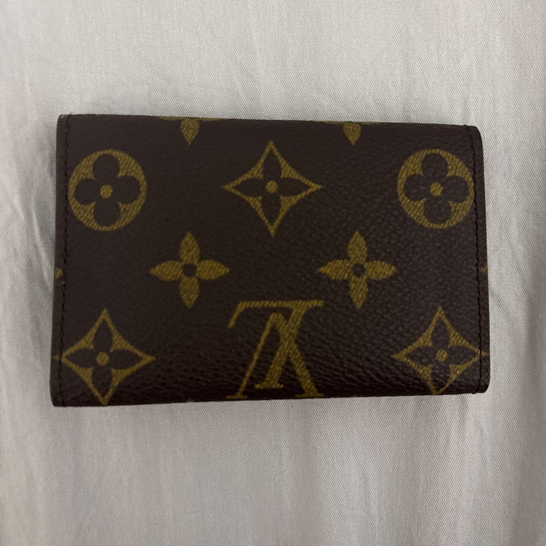 Louis Vuitton ブラウン レザー キーケース