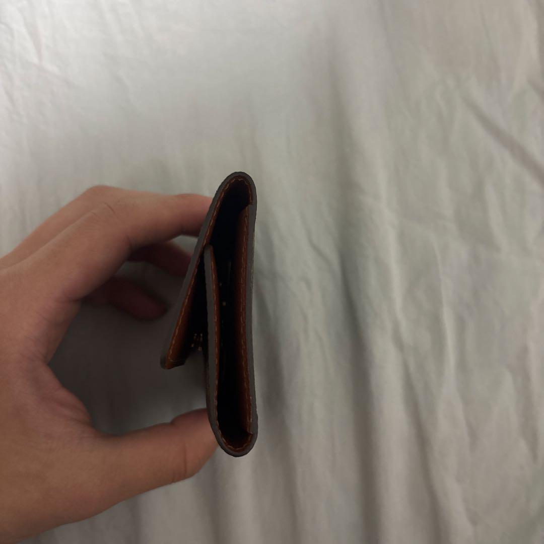 Louis Vuitton ブラウン レザー キーケース