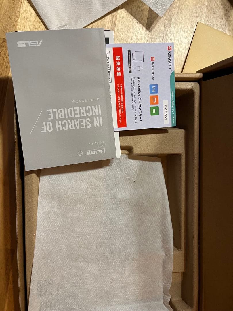 ✴︎美品　保護ケース付き✴︎ASUS Windows 11 ノートPC ネイビー