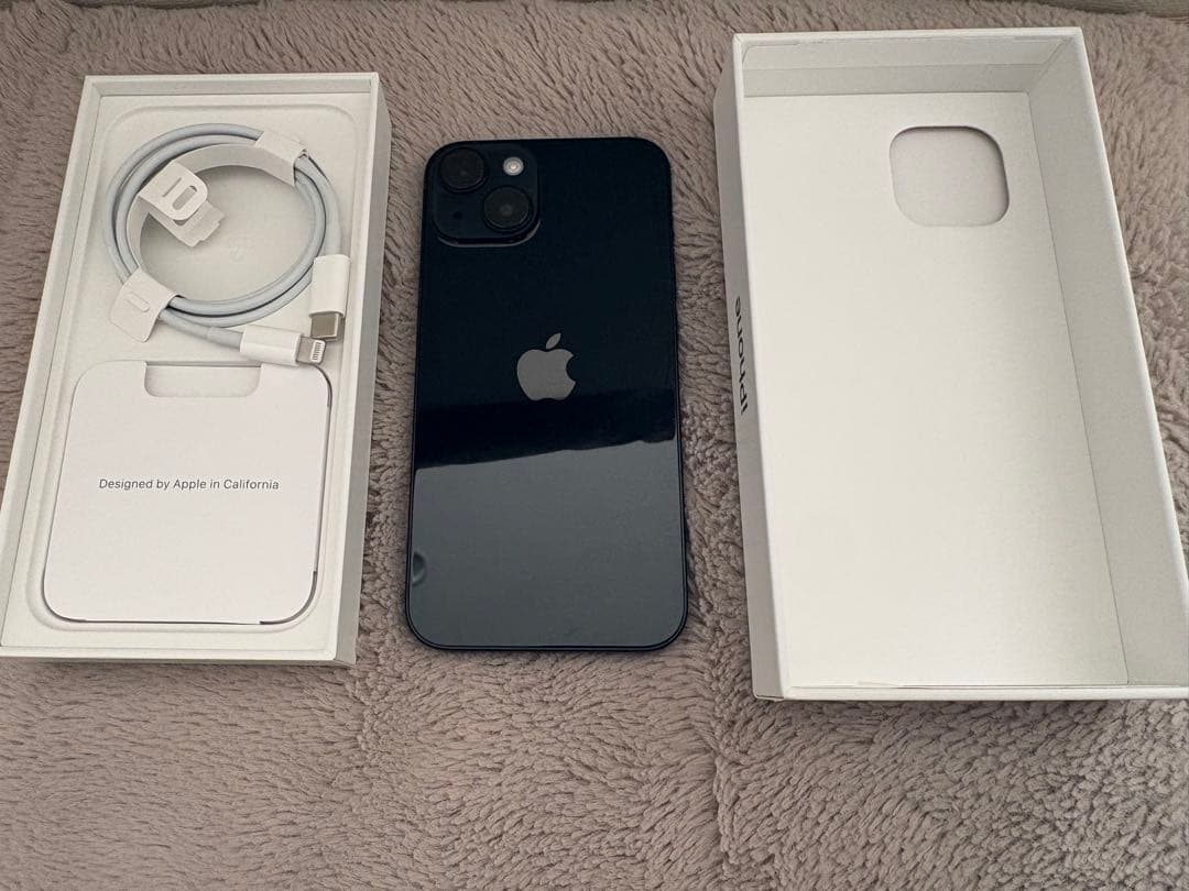 iPhone14 256GB バッテリー100％ SIMフリー ミッドナイト