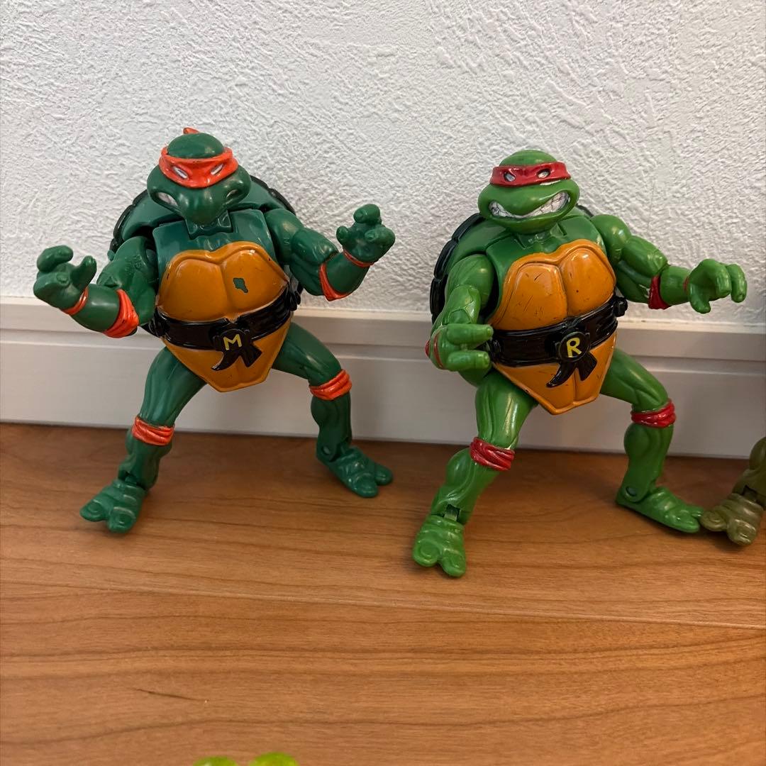 ミュータント・タートルズ フィギュア　6体セット