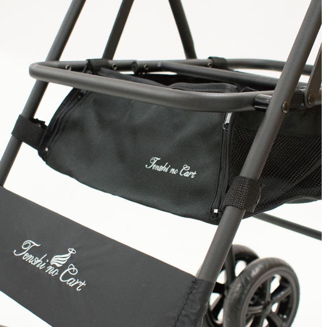 天使のカート　sサイズ　ブラックラメ　フレーム-Ver.4-(S・M用) 小物付